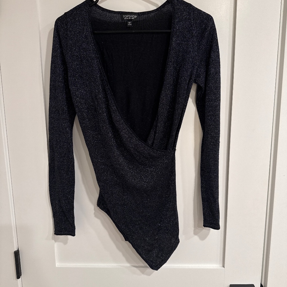 ✨Topshop Sparkle long sleeve✨
